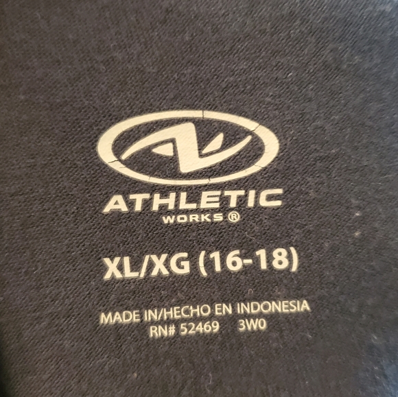 Athletic Blue Sweat Pants with Tie - Picture 2 of 7